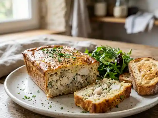 Pâté de poisson au crabe savoureux et facile à préparer - Photo de présentation