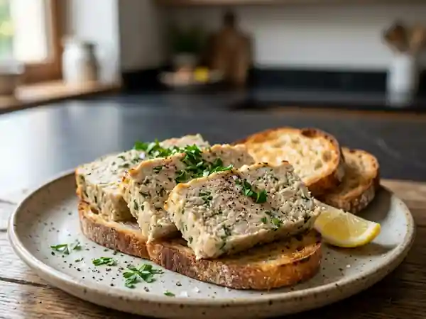 Pâté de poisson maison savoureux et facile - Photo de présentation