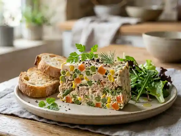 Terrine fondante thon et macédoine citronnée - Photo de présentation