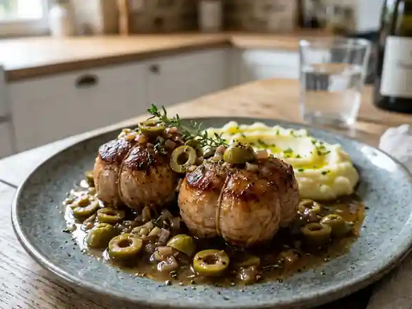 Paupiettes de Veau Fondantes aux Olives - Photo de présentation