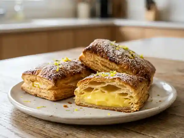 Pavés croustillants au cœur citronné - Photo de présentation