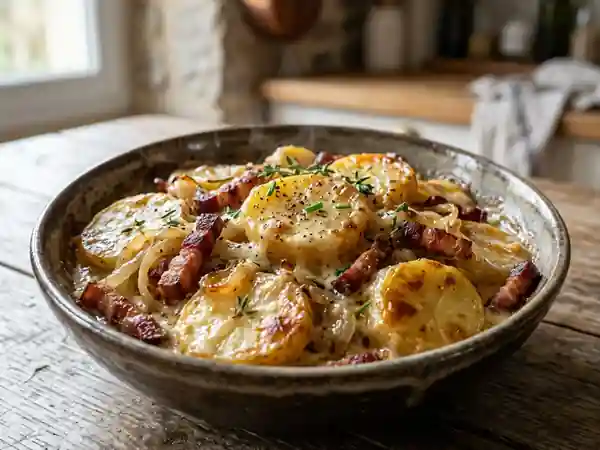 Pépêt Fier : Pommes de Terre Fondantes au Lard - Photo de présentation