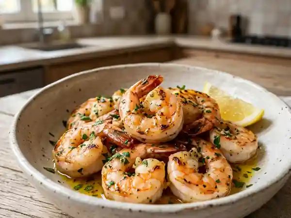 Persillade de crevettes savoureuse et facile - Photo de présentation