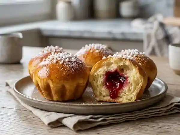 Brioches moelleuses au cœur fondant - Photo de présentation