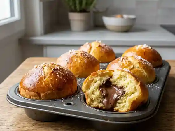 Brioches extra-moelleuses au cœur Nutella - Photo de présentation