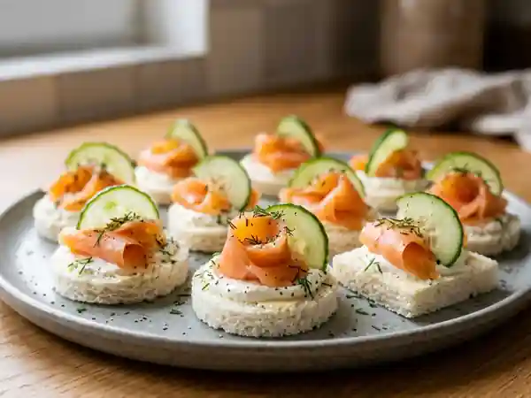 Petits Canapés Gourmands pour Apéritif - Photo de présentation