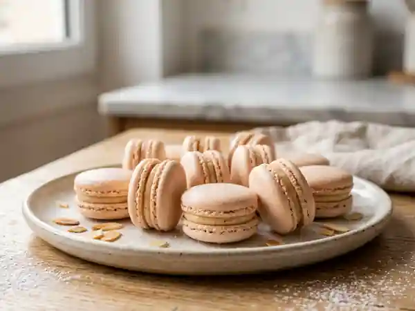 Petits macarons moelleux à l'amande : recette facile et gourmande - Photo de présentation