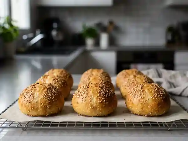 Petits pains apéritifs moelleux et savoureux faits maison - Photo de présentation