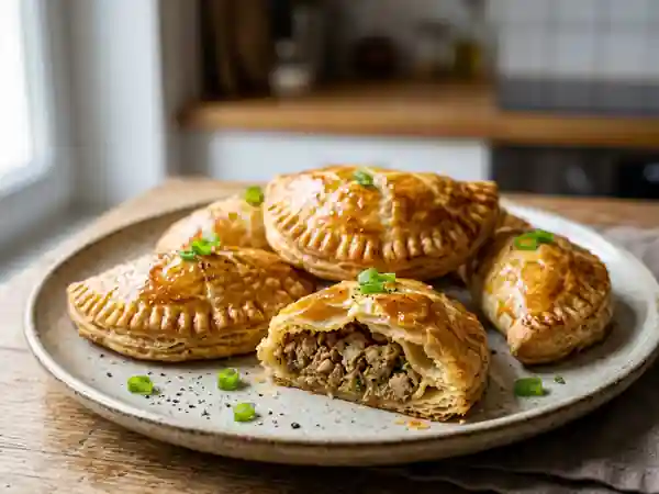 Pâtés créoles croustillants au porc - Photo de présentation