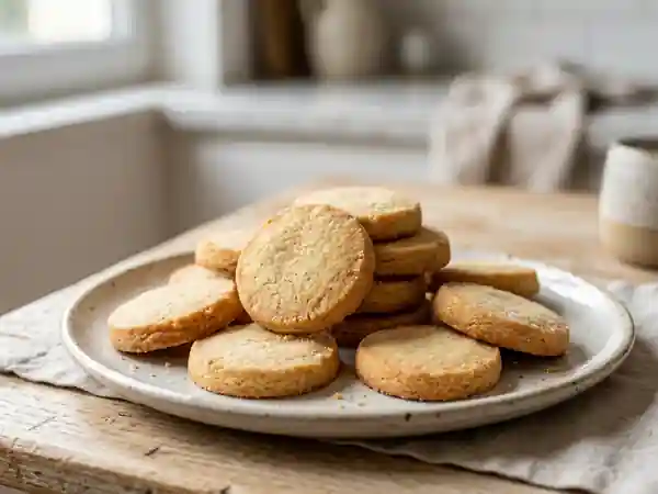 Sablés croustillants à la vanille - Photo de présentation