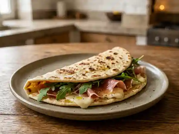 Piadina Italienne Souple et Dorée - Photo de présentation
