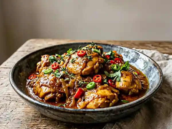 Pimentade de poulet fondante et épicée - Photo de présentation