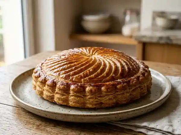 Pithiviers croustillant à la crème d'amande - Photo de présentation