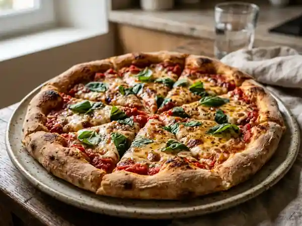 Pizza della Nonna Croustillante et Parfumée - Photo de présentation