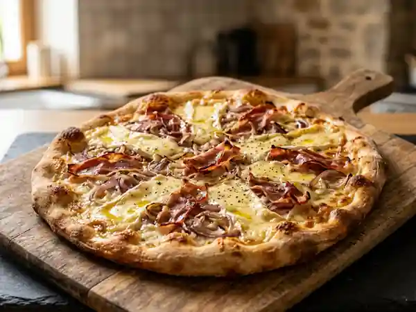 Pizza Savoyarde au Reblochon Fondant - Photo de présentation