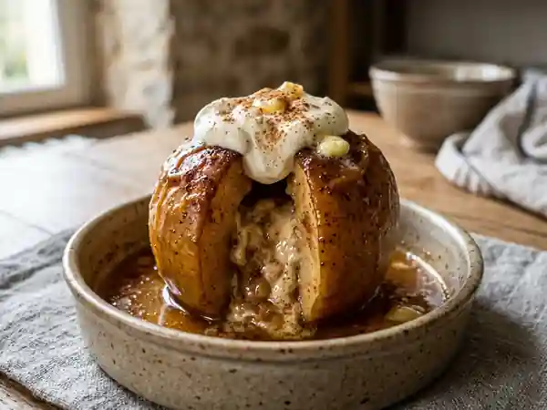 Pommes au four fondantes au Calvados - Photo de présentation