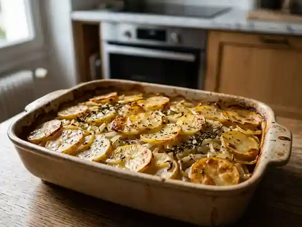 Pommes Boulangères Traditionnelles : Recette Facile et Savoureuse - Photo de présentation