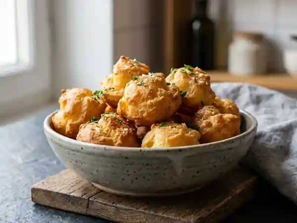 Pommes dauphines croustillantes et aériennes - Photo de présentation