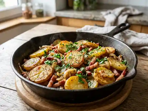 Pommes de terre ardennaises croustillantes et savoureuses - Photo de présentation