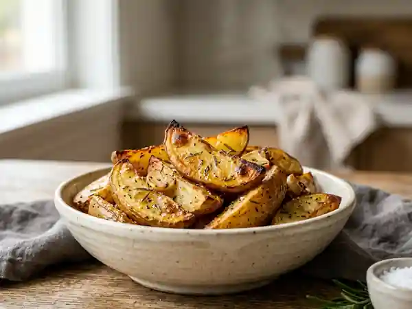 Pommes de terre au four croustillantes et savoureuses - Photo de présentation