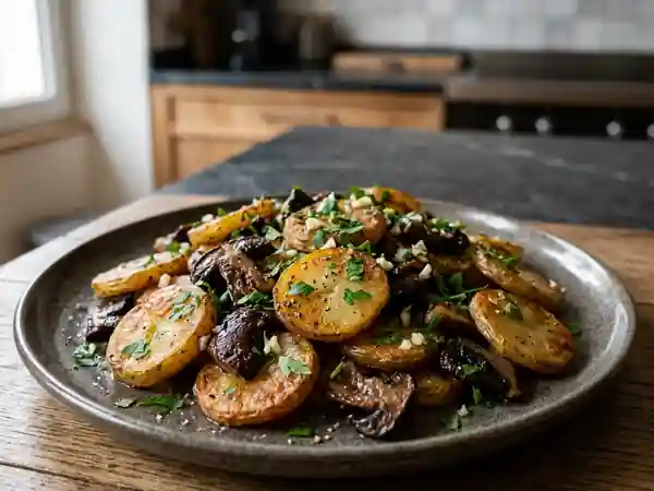 Pommes sarladaises aux cèpes crousti-fondantes - Photo de présentation