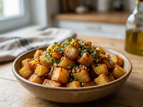 Pommes de terre à la portugaise croustillantes - Photo de présentation