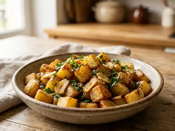 Pommes de terre sautées ail et persillade - Photo de présentation