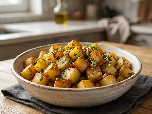 Pommes de terre persillées ultra-croustillantes - Photo de présentation