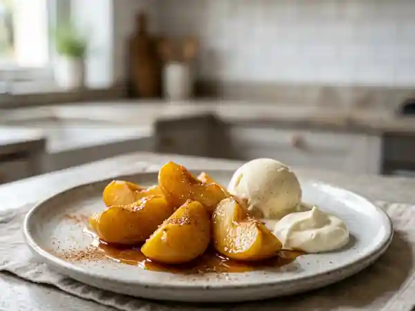 Pommes poêlées caramélisées à la cannelle : recette facile et gourmande - Photo de présentation