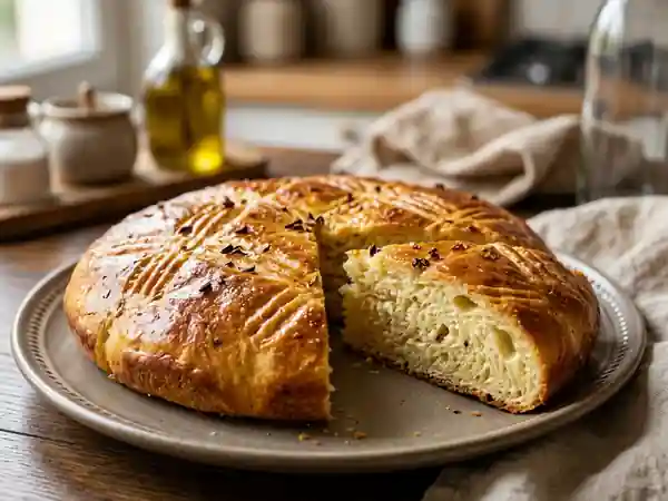 Pompe à l'huile provençale traditionnelle : recette facile et savoureuse - Photo de présentation