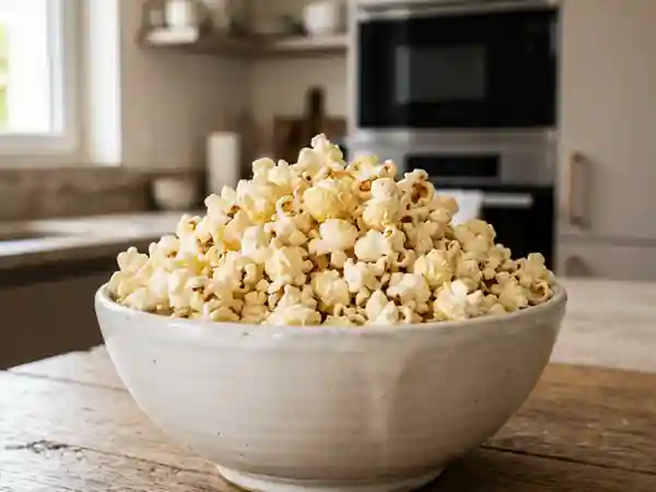 Pop-corn craquant au micro-ondes - Photo de présentation