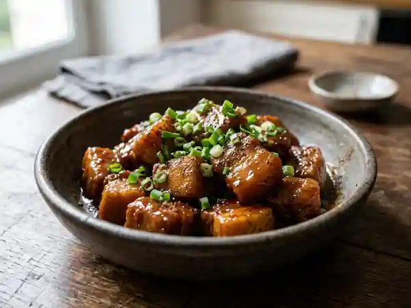 Porc au Caramel Maison : Recette Facile et Savoureuse - Photo de présentation