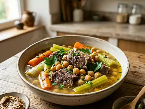 Cocido Fondant au Bœuf et Pois Chiches - Photo de présentation