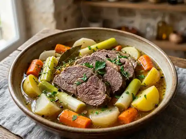 Pot-au-feu bourgeois au paleron fondant - Photo de présentation