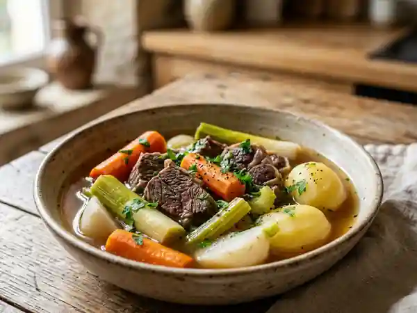 Pot-au-feu Madrilène à la viande fondante - Photo de présentation