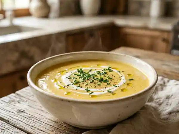 Velouté onctueux à la moutarde de Dijon - Photo de présentation