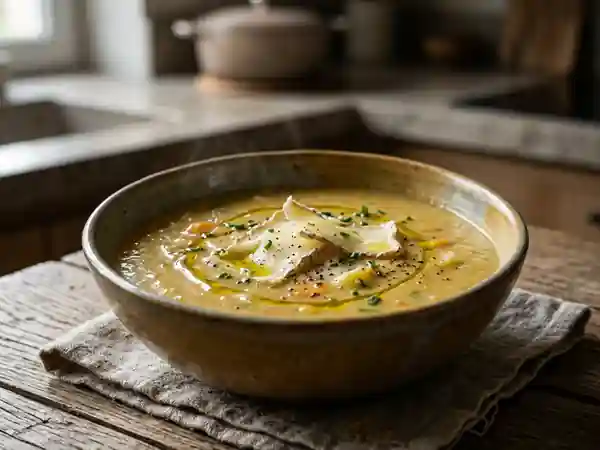 Velouté de légumes à la Tomme de Savoie - Photo de présentation