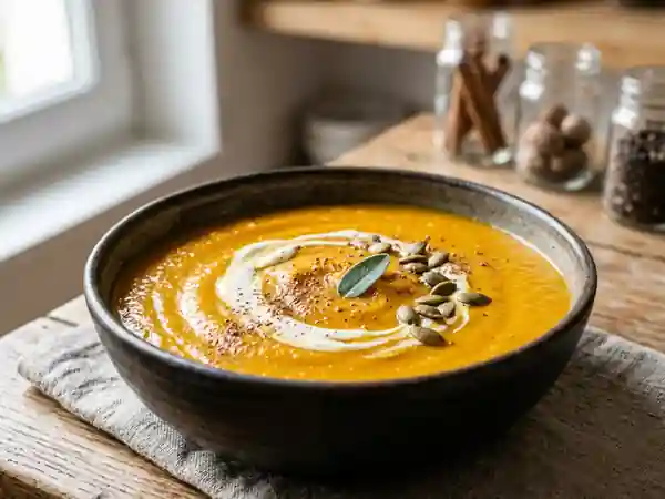 Velouté de Butternut Épicé et Soyeux - Photo de présentation