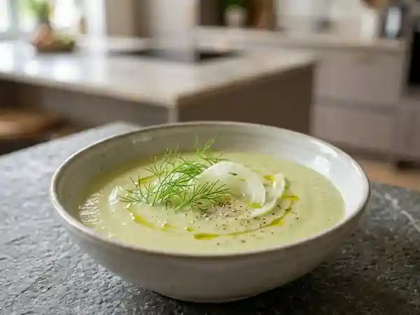 Velouté Glacé au Fenouil et Poivre Blanc - Photo de présentation