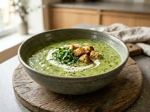 Velouté d’oseille à la crème onctueux - Photo de présentation
