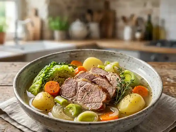 Potée lorraine fondante au chou - Photo de présentation