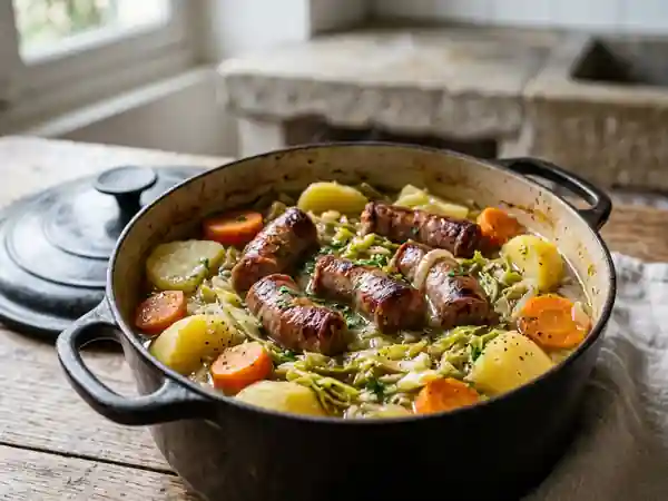 Potée de Diots au Chou et Vin Blanc - Photo de présentation