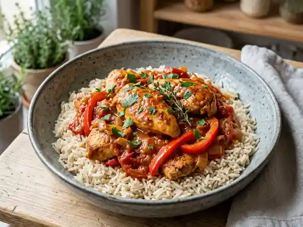Poulet Louisiane Épicé et Fondant - Photo de présentation