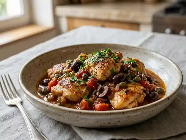Poulet Fondant à la Véronaise - Photo de présentation