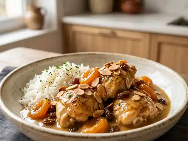 Poulet au cognac et fruits secs ultra-moelleux - Photo de présentation