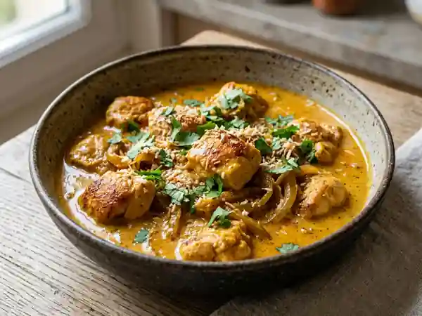 Poulet Curry Coco Crémeux - Photo de présentation