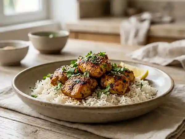 Poulet Fondant aux Épices Orientales - Photo de présentation