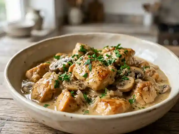 Poulet Célestine Crémeux à la Moutarde - Photo de présentation