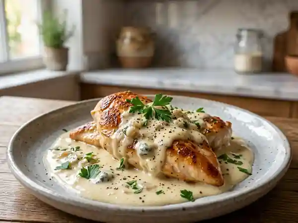 Volaille onctueuse au gorgonzola intense - Photo de présentation