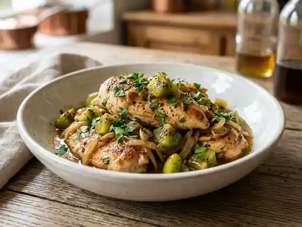 Poulet Fondant au Kiwi et Miel - Photo de présentation
